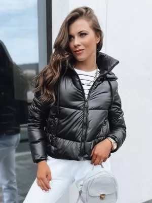 Geacă pentru doamne DSTREET LOLAROSE TY3684 NEGRU