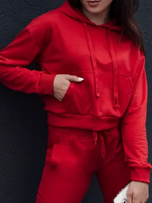 Panoul pentru doamne DSTREET TRENDHOOD ROŞU