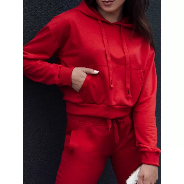  Panoul pentru doamne DSTREET TRENDHOOD ROŞU 