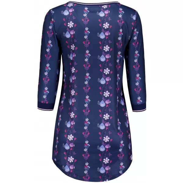  Tricou pentru femei KIXMI TRISHA ALBASTRU INCHIS 