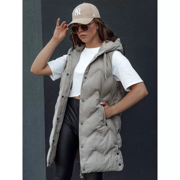  Vestă DSTREET TAMIRA BEJ 