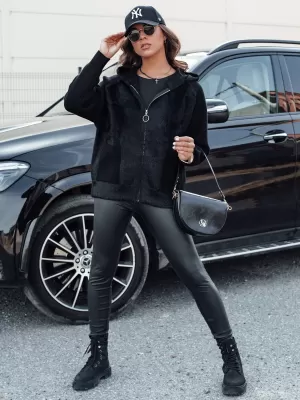 Geacă pentru doamne DSTREET KATHERINE NEGRU