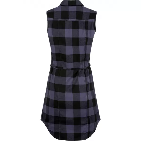   Rochie cămașă BRANDIT BD44007 NEGRU/GRI 