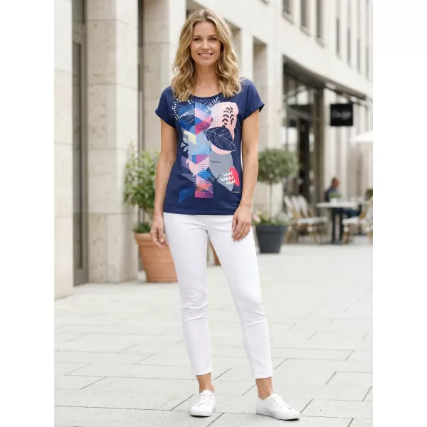  Tricou pentru femei ALTISPORT DIANITA ALBASTRU INCHIS 