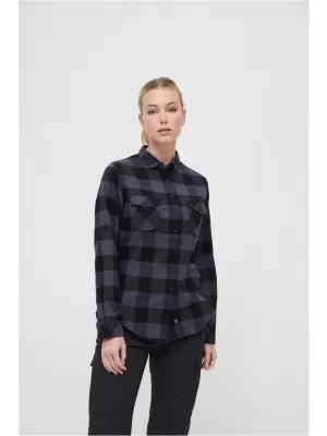 Cămaşă BRANDIT BD9336 NEGRU/GRI