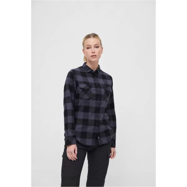  Cămaşă BRANDIT BD9336 NEGRU/GRI 