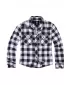 Cămaşă BRANDIT BD6016 ALB/NEGRU