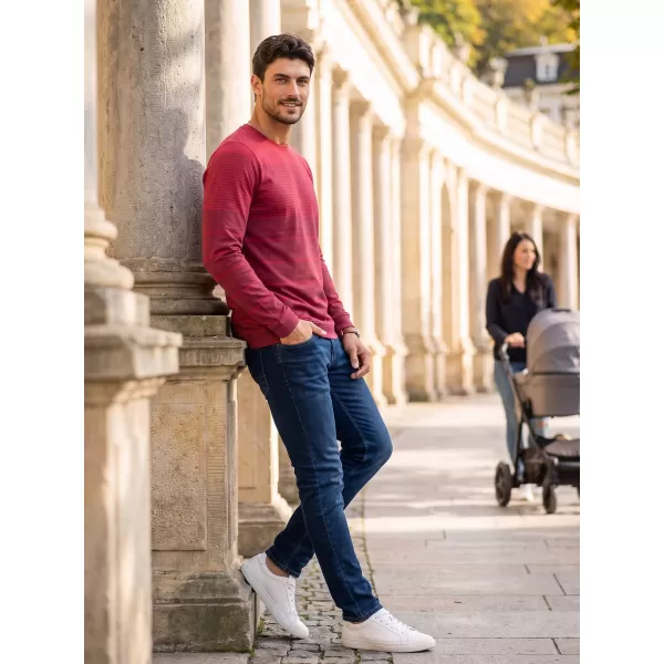  Tricou pentru bărbați ALTISPORT DAIRUS BURGUNDIA 