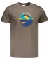 Tricou pentru bărbați ALTISPORT ALM186129 ARDEZIE ÎNTUNECATĂ