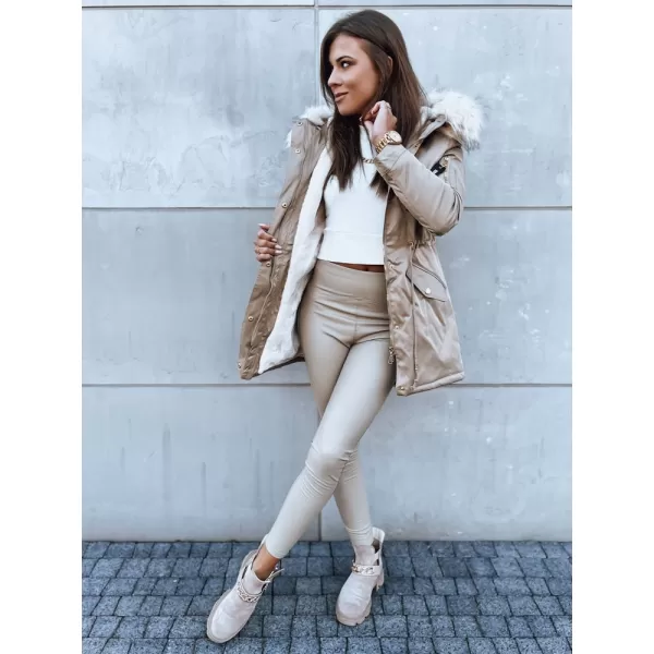  Geacă pentru femei DSTREET VIXEN TY3873 BEJ 