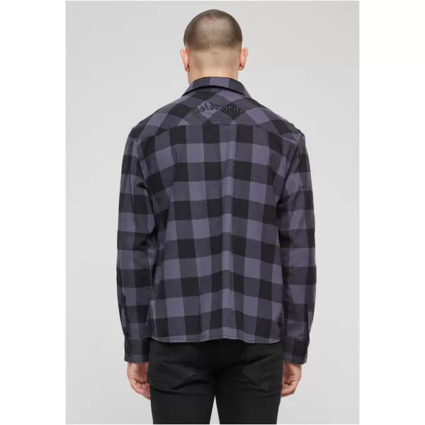  Cămaşă BRANDIT BD61005 NEGRU/GRI 