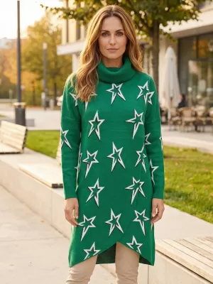 Pulover de dama KIXMI TONYA VERDE