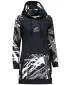 Hanorac prelungit funcțional pentru femei premium ALTISPORT VOJ/ALW039MI03 NEGRU/ALB