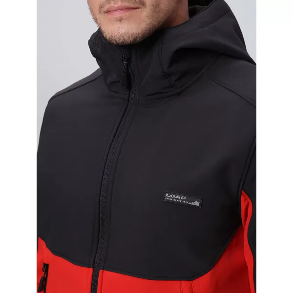  Jachetă softshell pentru bărbați LOAP LUCAS ROŞU 