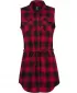  Rochie cămașă BRANDIT BD44007 ROȘU/NEGRU Brandit1