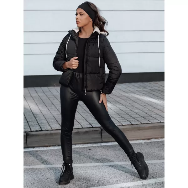  Geacă pentru femei DSTREET NORDPUFF NEGRU 