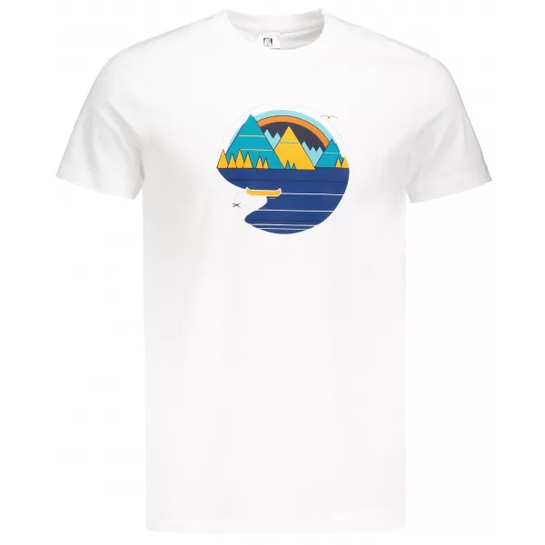  Tricou pentru bărbați ALTISPORT ALM186129 ALB 