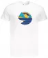 Tricou pentru bărbați ALTISPORT ALM186129 ALB