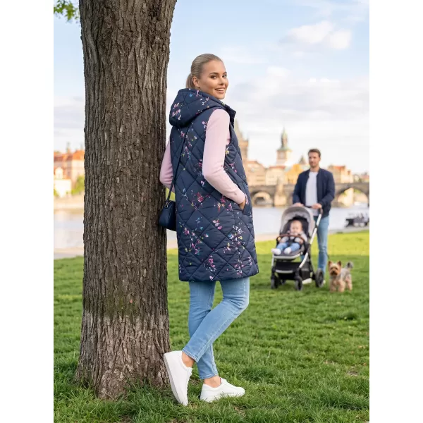  Vesta de dama ALTISPORT DANIELA ALBASTRU INCHIS 