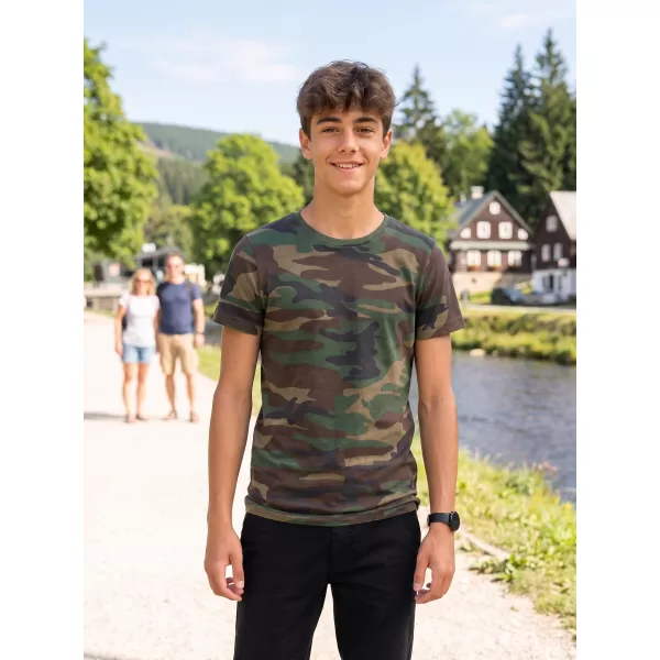  Tricou băieți BRANDIT T BD6017 PĂDURE 