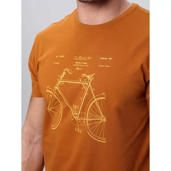  Tricou pentru bărbați LOAP BREDAR BEJ 
