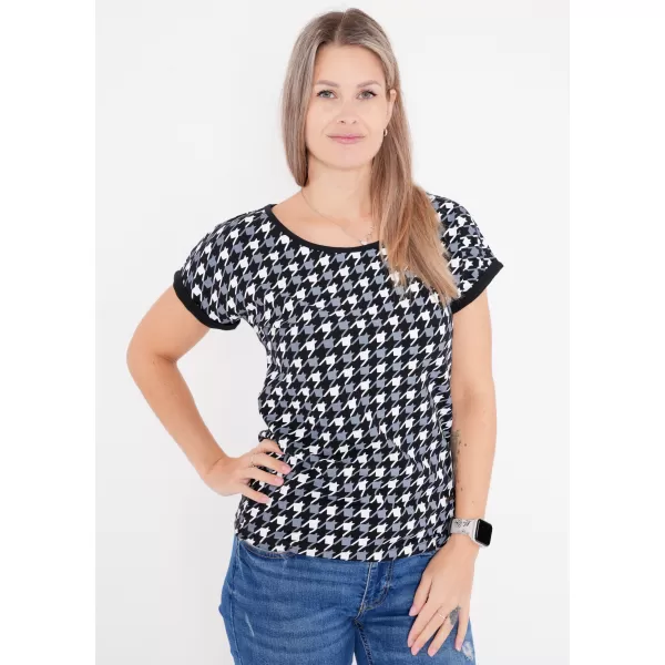  Tricou pentru femei ALTISPORT DORIA NEGRU 
