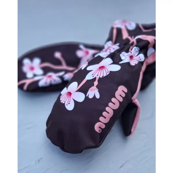  Mănuși de softshell pentru bebeluși WAMU SAKURY VIOLET 