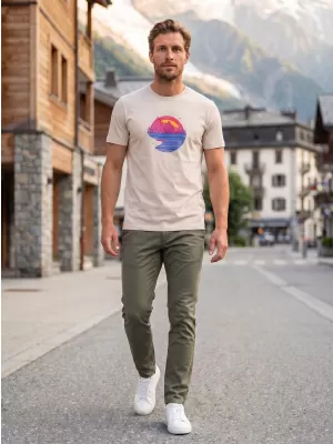 Tricou pentru bărbați ALTISPORT ALM186129 GRI CA GHEATA