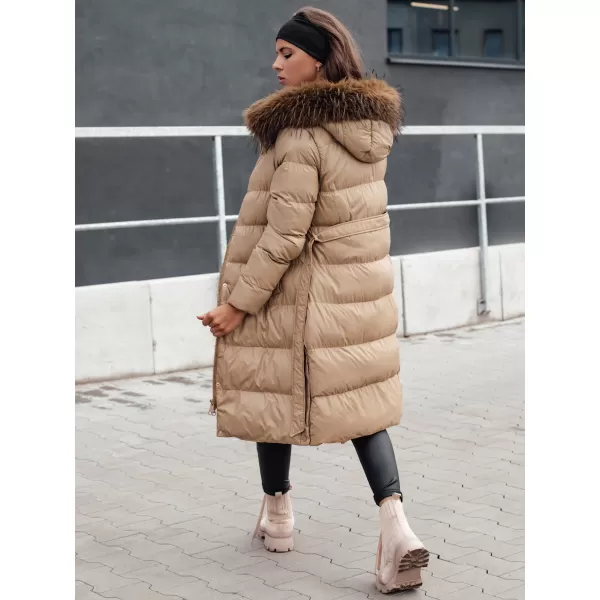  Haină de iarnă DSTREET STYLEBELLA BEJ 