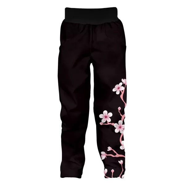  Pantaloni de softshell pentru bebeluși WAMU SAKURY VIOLET 