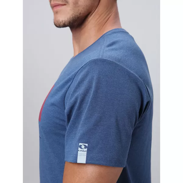  Tricou pentru bărbați LOAP BOHEM ALBASTRU 