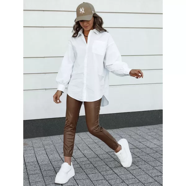  Pantalonii pentru doamne DSTREET BRIAL CARAMEL 
