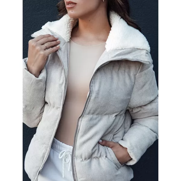  Geacă pentru femei DSTREET TRENDYGLAM TY4358 BEJ 