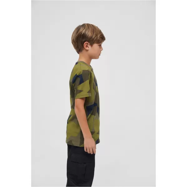  Tricou băieți BRANDIT T BD6017 CAMUFLAJ SUEDEZ 
