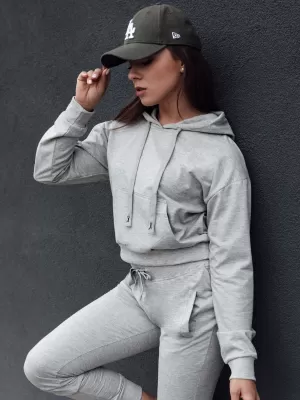 Panoul pentru doamne DSTREET TRENDHOOD GRI DESCHIS