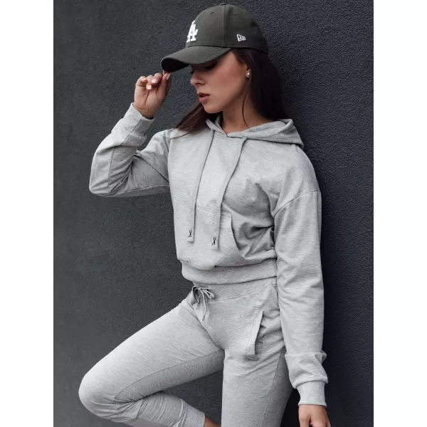  Panoul pentru doamne DSTREET TRENDHOOD GRI DESCHIS 