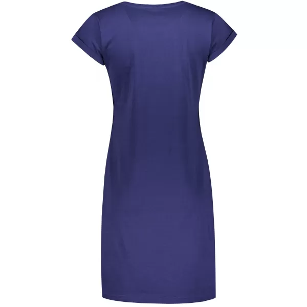  Tricou/rochie extinsă pentru femei ALTISPORT ALW187178 MIEZUL NOPŢII 