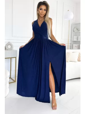 Rochie NUMOCO JUSTINE 362-9 ALBASTRU ÎNCHIS