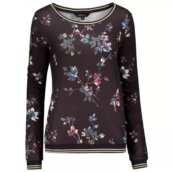  Tricou pentru femei ALTISPORT DEVANA NEGRU 
