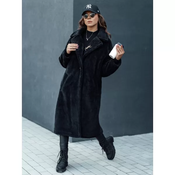  Haină de iarnă DSTREET GLAMFUR NEGRU 
