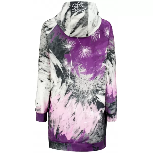  Hanorac prelungit funcțional pentru femei premium ALTISPORT VOJ/ALW016MI03 VIOLET 