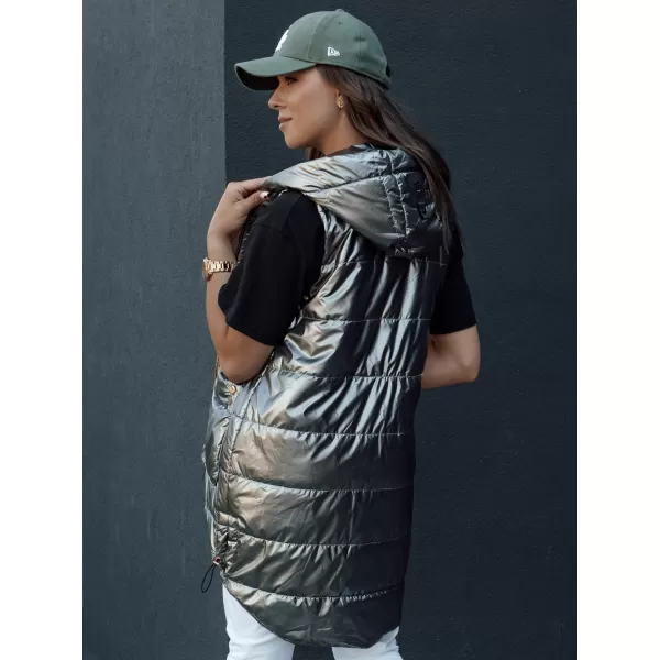  Vestă DSTREET JESS TY4446 GRI ÎNCHIS 