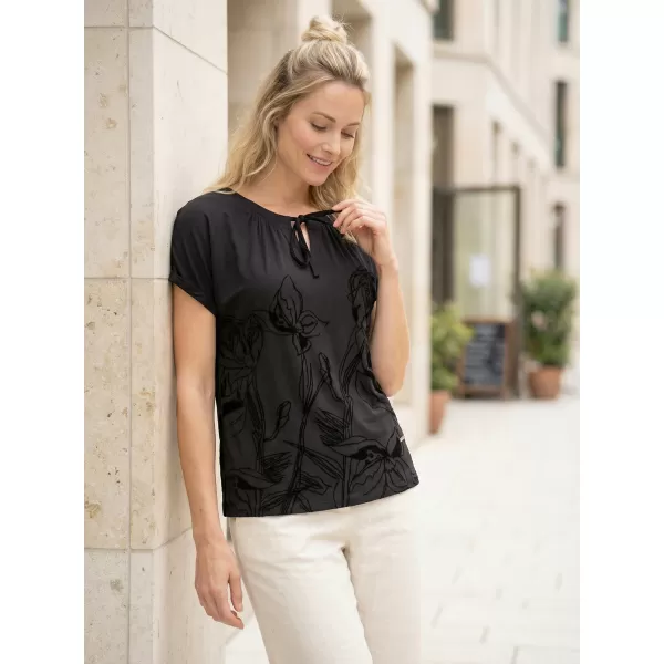  Tricou pentru femei ALTISPORT DEBBI NEGRU 