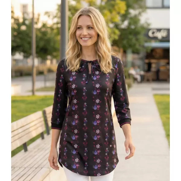  Tricou pentru femei KIXMI TRISHA NEGRU 