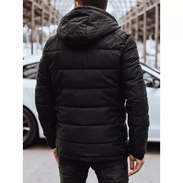  Geacă de iarnă pentru bărbați DSTREET NEGRU 