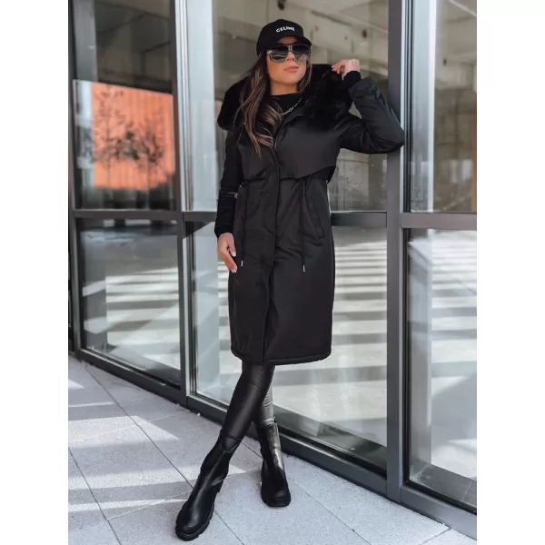  Haină de iarnă DSTREET LUSTER NEGRU 