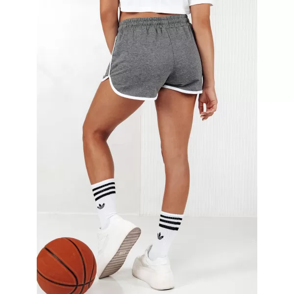  Pantaloni scurţi DSTREET TOP SPORT GRI ÎNCHIS 