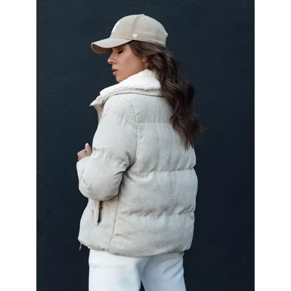  Geacă pentru femei DSTREET TRENDYGLAM TY4358 BEJ 