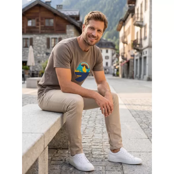  Tricou pentru bărbați ALTISPORT ALM186129 ARDEZIE ÎNTUNECATĂ 