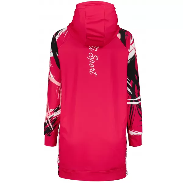  Hanorac prelungit funcțional pentru femei premium ALTISPORT VOJ/ALW039MI03 VIVA MAGENTA 